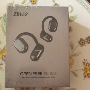 Zihnic Open Free Wireless Headphones NIB